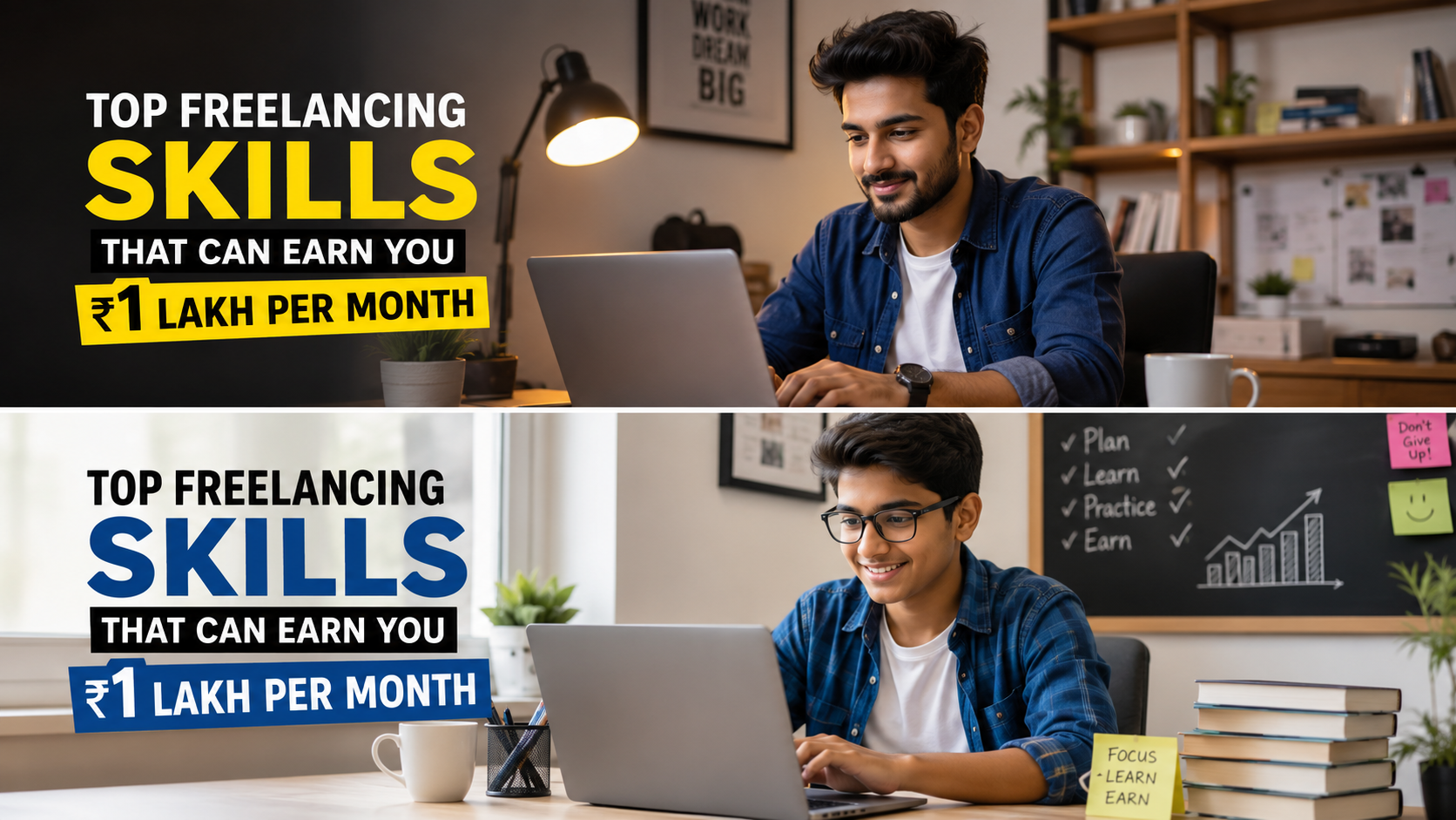 Top Freelancing Skills That Can Earn You ₹1 Lakh Per Month